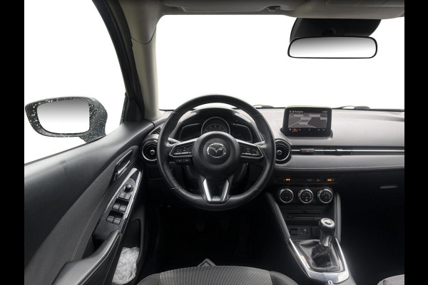 Mazda 2 1.5 Skyactiv-G GT-M |Navi|LED|CarPlay/android auto|Dodehoek|Keyless|PDC+Cam|Stoelverwarming|HUD|Parkeerhulp|Clima|