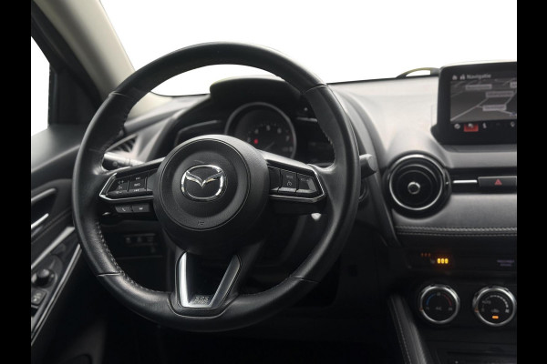 Mazda 2 1.5 Skyactiv-G GT-M |Navi|LED|CarPlay/android auto|Dodehoek|Keyless|PDC+Cam|Stoelverwarming|HUD|Parkeerhulp|Clima|