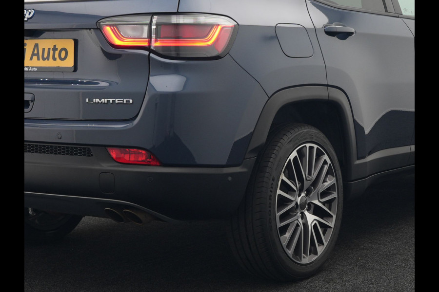 Jeep Compass 4xe 240 Plug-in Hybrid Electric S 240pk Dealer O.H PHEV | Panodak | Adaptive Cruise | 360 Camera | Lederen Sportstoelen Memory & Verwarmd | Apple Carplay | Navigatie | Blis | Virtual | DAB |