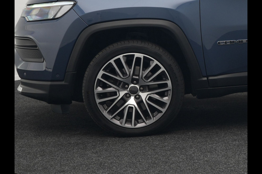 Jeep Compass 4xe 240 Plug-in Hybrid Electric S 240pk Dealer O.H PHEV | Panodak | Adaptive Cruise | 360 Camera | Lederen Sportstoelen Memory & Verwarmd | Apple Carplay | Navigatie | Blis | Virtual | DAB |