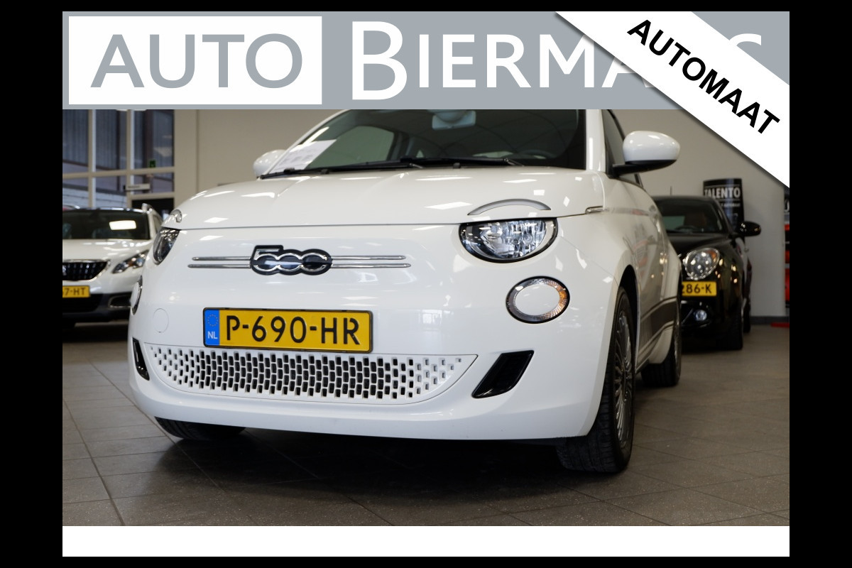 Fiat 500 E Icon 42 kWh 118PK Rijklaarprijs incl Garantie! Fiat 500 E Icon 42 kWh 118PK Rijklaarprijs incl Garantie!