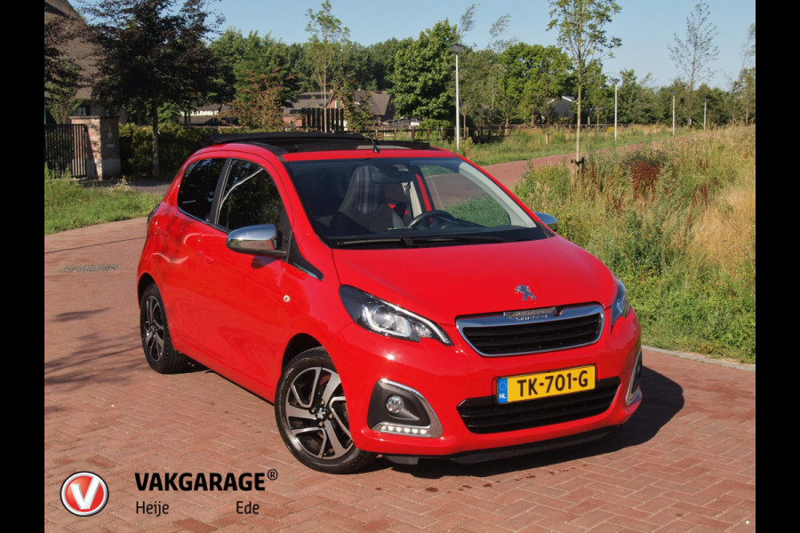 Peugeot 108 1.0 e-VTi Allure TOP! | Schuifdak | Camera | DAB | Keyless entry | Navi |