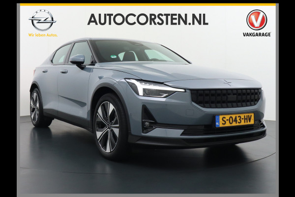 Polestar 2 Long Range 78kWh Carplay Android Auto Cruise Control Keyless Navi Ecc 360°Camera 19"LM Led-Pixel PDC Elektr.Klep Google Maps Blindspot Monitoring Stoelverwarming Regen-Lichtsensor Virtual-Cockpit Hill-Assist Lane Assist Origineel Nederlandse Auto Tot 150kw snel laden 1.500KG Trekvermogen €54.400 nieuwprijs
