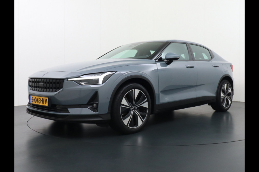 Polestar 2 Long Range 78kWh Carplay Android Auto Cruise Control Keyless Navi Ecc 360°Camera 19"LM Led-Pixel PDC Elektr.Klep Google Maps Blindspot Monitoring Stoelverwarming Regen-Lichtsensor Virtual-Cockpit Hill-Assist Lane Assist Origineel Nederlandse Auto Tot 150kw snel laden 1.500KG Trekvermogen €54.400 nieuwprijs