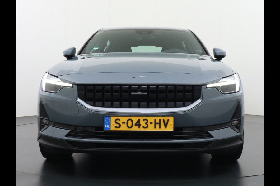 Polestar 2 Long Range 78kWh Carplay Android Auto Cruise Control Keyless Navi Ecc 360°Camera 19"LM Led-Pixel PDC Elektr.Klep Google Maps Blindspot Monitoring Stoelverwarming Regen-Lichtsensor Virtual-Cockpit Hill-Assist Lane Assist Origineel Nederlandse Auto Tot 150kw snel laden 1.500KG Trekvermogen €54.400 nieuwprijs