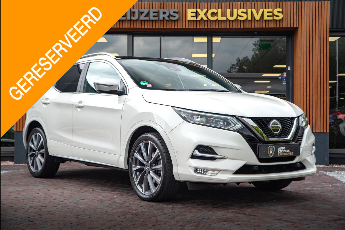 Nissan QASHQAI 1.3 DIG-T Tekna Automaat Panoramadak 360camera Bose Adapt. cruise Leer Navigatie DAB+ Nissan QASHQAI 1.3 DIG-T Tekna Automaat Panoramadak 360camera Bose Adapt. cruise Leer Navigatie DAB+