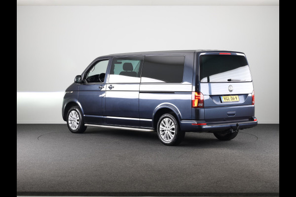 Volkswagen Transporter 2.0 TDI L2H1 30 DC Bulli 150 PK AUTOMAAT NAVI | TREKHAAK | SIDEBARS | DUBBEL CABINE