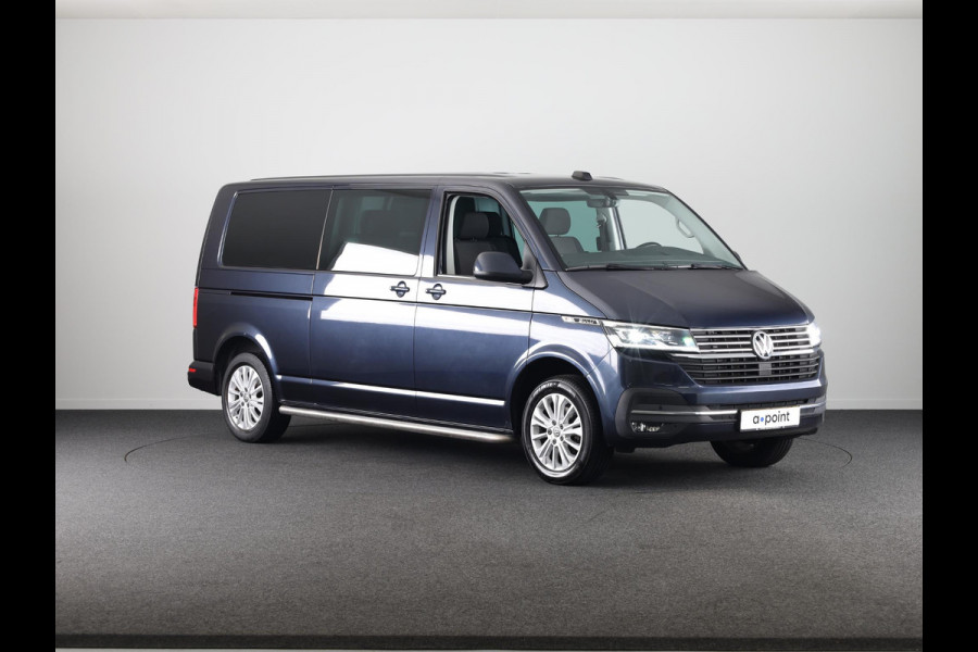 Volkswagen Transporter 2.0 TDI L2H1 30 DC Bulli 150 PK AUTOMAAT NAVI | TREKHAAK | SIDEBARS | DUBBEL CABINE