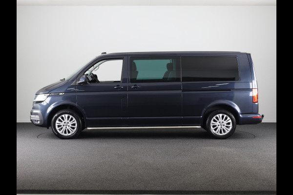 Volkswagen Transporter 2.0 TDI L2H1 30 DC Bulli 150 PK AUTOMAAT NAVI | TREKHAAK | SIDEBARS | DUBBEL CABINE