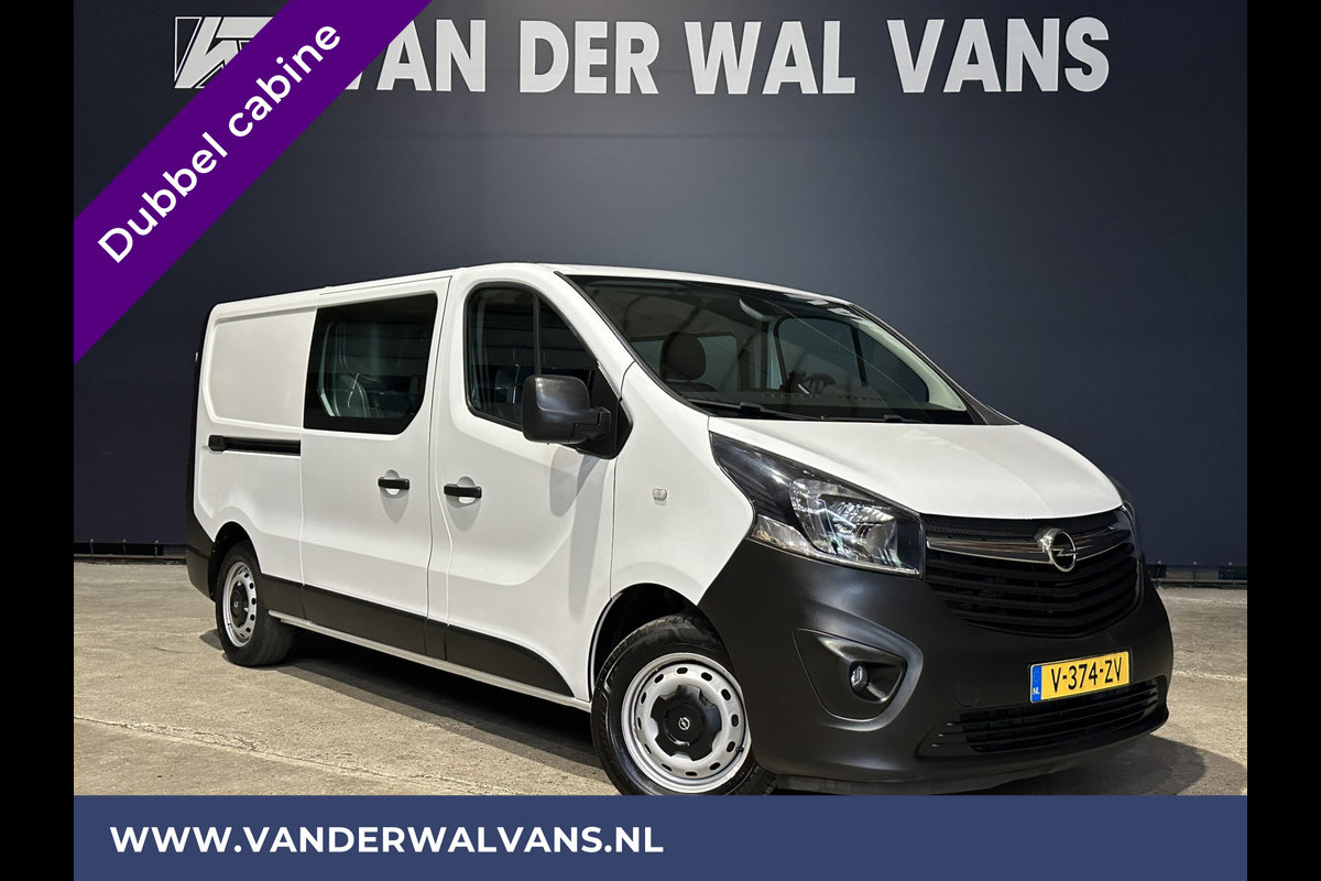 Opel Vivaro 1.6 CDTI 126pk L2H1 Dubbele Cabine Euro6 Airco | Navigatie | Camera | 5-Zits | Trekhaak cruisecontrol, parkeersensoren Opel Vivaro 1.6 CDTI 126pk L2H1 Dubbele Cabine Euro6 Airco | Navigatie | Camera | 5-Zits | Trekhaak cruisecontrol, parkeersensoren