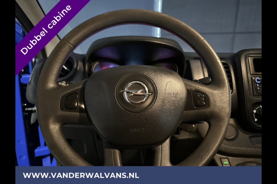 Opel Vivaro 1.6 CDTI 126pk L2H1 Dubbele cabine Euro6 Airco | 5-Zits | LED | Cruisecontrol | Trekhaak Parkeersensoren