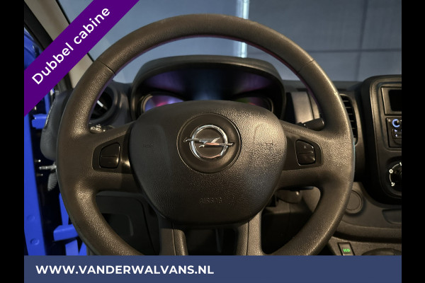 Opel Vivaro 1.6 CDTI 126pk L2H1 Dubbele cabine Euro6 Airco | 5-Zits | LED | Cruisecontrol | Trekhaak Parkeersensoren