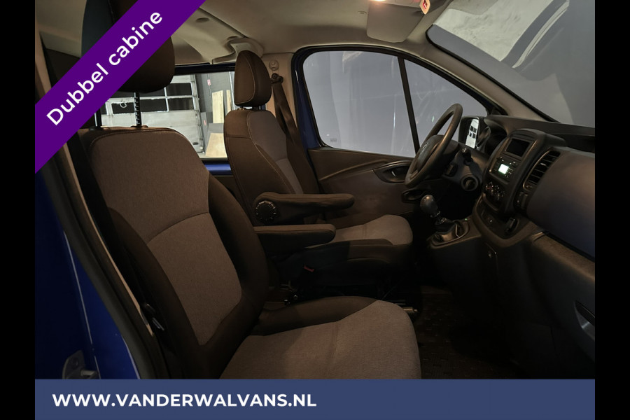 Opel Vivaro 1.6 CDTI 126pk L2H1 Dubbele cabine Euro6 Airco | 5-Zits | LED | Cruisecontrol | Trekhaak Parkeersensoren