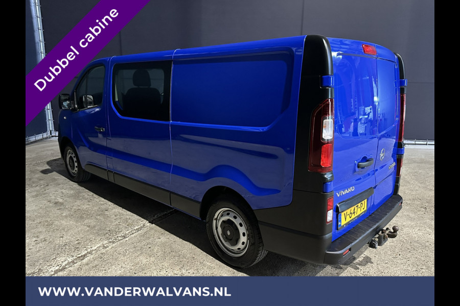 Opel Vivaro 1.6 CDTI 126pk L2H1 Dubbele cabine Euro6 Airco | 5-Zits | LED | Cruisecontrol | Trekhaak Parkeersensoren