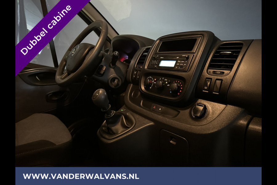 Opel Vivaro 1.6 CDTI 126pk L2H1 Dubbele cabine Euro6 Airco | 5-Zits | LED | Cruisecontrol | Trekhaak Parkeersensoren