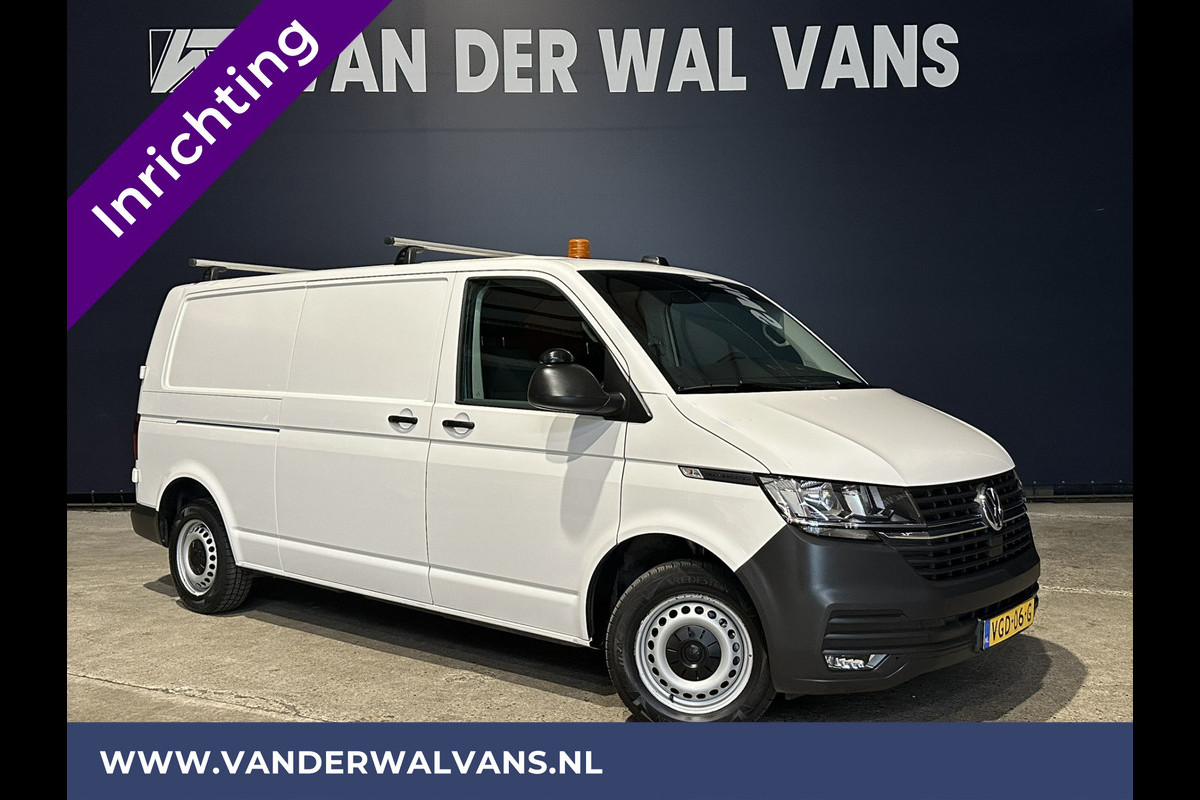 Volkswagen Transporter 2.0 TDI 150pk L2H1 Inrichting Euro6 Airco | Apple Carplay | Android Auto | Cruisecontrol | 2500kg Trekhaak Dakdragers, Parkeersensoren Volkswagen Transporter 2.0 TDI 150pk L2H1 Inrichting Euro6 Airco | Apple Carplay | Android Auto | Cruisecontrol | 2500kg Trekhaak Dakdragers, Parkeersensoren