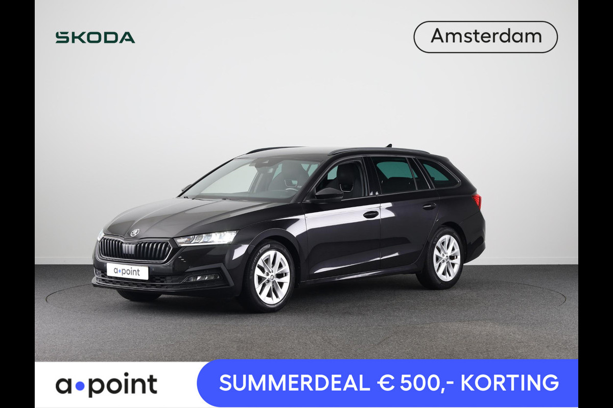 Škoda Octavia Combi 1.0 e-TSI Sport Business 110 pk Automaat (DSG) | Navigatie | Parkeersensoren | Adaptieve cruise control | LED koplampen | Škoda Octavia Combi 1.0 e-TSI Sport Business 110 pk Automaat (DSG) | Navigatie | Parkeersensoren | Adaptieve cruise control | LED koplampen |