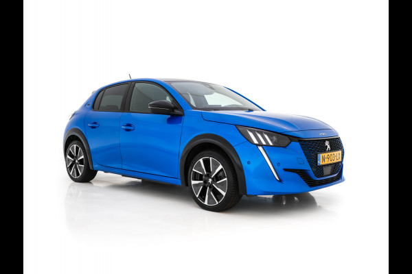 Peugeot e-208 EV GT Pack 50 kWh [ 3-Fase ] (INCL-BTW) *FULL-LED | DIGI-COCKPIT | BLINDSPOT | CAMERA | LEATHER-ALCANTARA | NAVI-FULLMAP | LANE-ASSIST | KEYLESS | DAB | CCS-FASTLOADER | HEATED-SPORTSEATS | AMBIENT-LIGHT | 17"ALU*