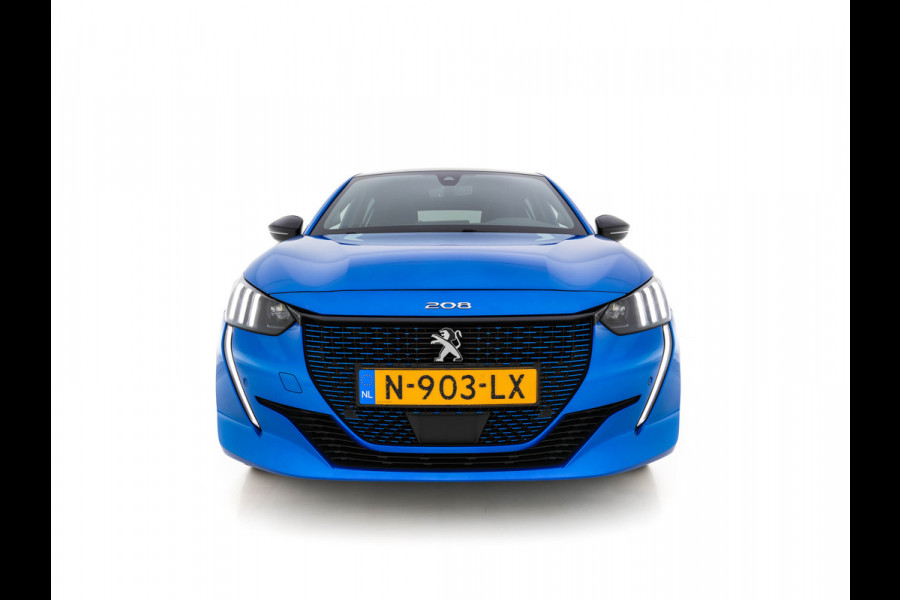 Peugeot e-208 EV GT Pack 50 kWh [ 3-Fase ] (INCL-BTW) *FULL-LED | DIGI-COCKPIT | BLINDSPOT | CAMERA | LEATHER-ALCANTARA | NAVI-FULLMAP | LANE-ASSIST | KEYLESS | DAB | CCS-FASTLOADER | HEATED-SPORTSEATS | AMBIENT-LIGHT | 17"ALU*