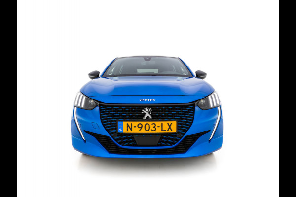 Peugeot e-208 EV GT Pack 50 kWh [ 3-Fase ] (INCL-BTW) *FULL-LED | DIGI-COCKPIT | BLINDSPOT | CAMERA | LEATHER-ALCANTARA | NAVI-FULLMAP | LANE-ASSIST | KEYLESS | DAB | CCS-FASTLOADER | HEATED-SPORTSEATS | AMBIENT-LIGHT | 17"ALU*