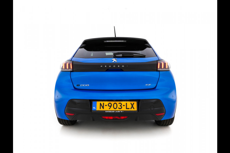 Peugeot e-208 EV GT Pack 50 kWh [ 3-Fase ] (INCL-BTW) *FULL-LED | DIGI-COCKPIT | BLINDSPOT | CAMERA | LEATHER-ALCANTARA | NAVI-FULLMAP | LANE-ASSIST | KEYLESS | DAB | CCS-FASTLOADER | HEATED-SPORTSEATS | AMBIENT-LIGHT | 17"ALU*