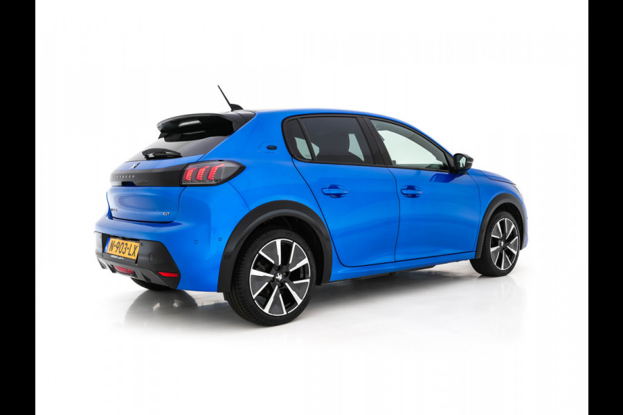 Peugeot e-208 EV GT Pack 50 kWh [ 3-Fase ] (INCL-BTW) *FULL-LED | DIGI-COCKPIT | BLINDSPOT | CAMERA | LEATHER-ALCANTARA | NAVI-FULLMAP | LANE-ASSIST | KEYLESS | DAB | CCS-FASTLOADER | HEATED-SPORTSEATS | AMBIENT-LIGHT | 17"ALU*