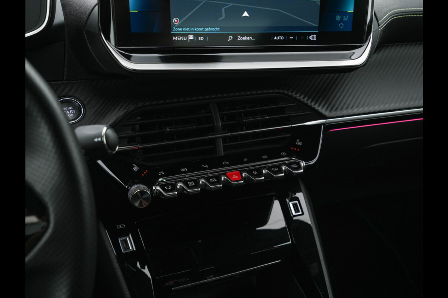 Peugeot e-208 EV GT Pack 50 kWh [ 3-Fase ] (INCL-BTW) *FULL-LED | DIGI-COCKPIT | BLINDSPOT | CAMERA | LEATHER-ALCANTARA | NAVI-FULLMAP | LANE-ASSIST | KEYLESS | DAB | CCS-FASTLOADER | HEATED-SPORTSEATS | AMBIENT-LIGHT | 17"ALU*