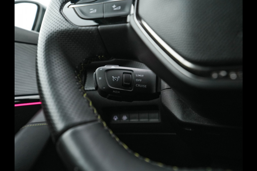 Peugeot e-208 EV GT Pack 50 kWh [ 3-Fase ] (INCL-BTW) *FULL-LED | DIGI-COCKPIT | BLINDSPOT | CAMERA | LEATHER-ALCANTARA | NAVI-FULLMAP | LANE-ASSIST | KEYLESS | DAB | CCS-FASTLOADER | HEATED-SPORTSEATS | AMBIENT-LIGHT | 17"ALU*