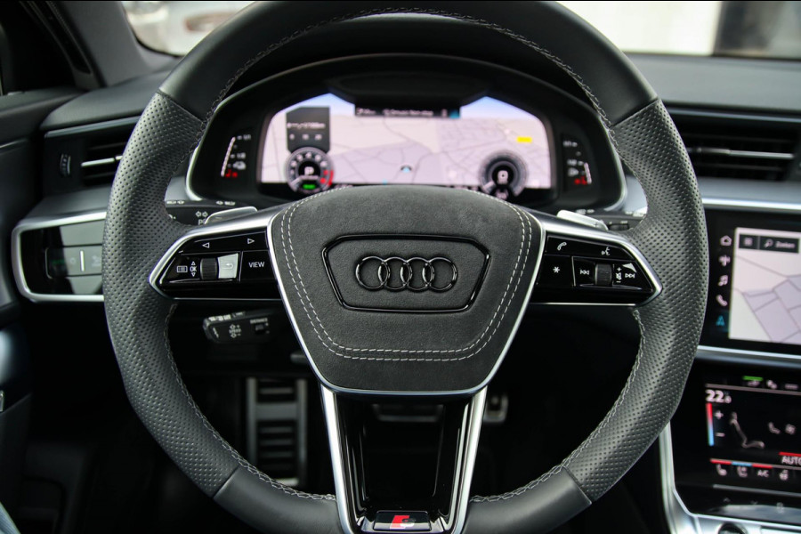 Audi A6 Avant 55 TFSI e Quattro Competition S line Edition 367pk Automaat|Panoramadak|Virtual Cockpit|Leder+Memory|HD Matrix|Black