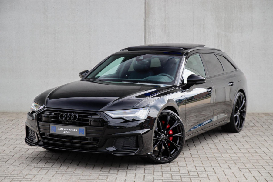 Audi A6 Avant 55 TFSI e Quattro Competition S line Edition 367pk Automaat|Panoramadak|Virtual Cockpit|Leder+Memory|HD Matrix|Black