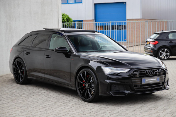 Audi A6 Avant 55 TFSI e Quattro Competition S line Edition 367pk Automaat|Panoramadak|Virtual Cockpit|Leder+Memory|HD Matrix|Black