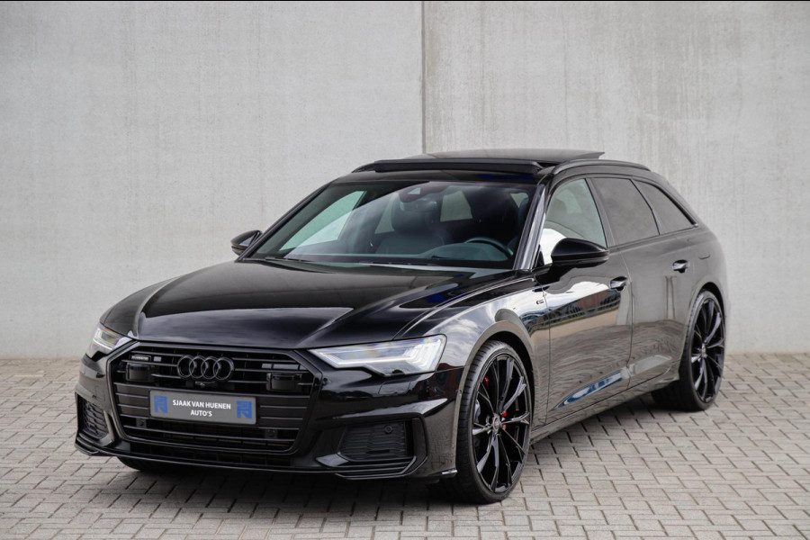 Audi A6 Avant 55 TFSI e Quattro Competition S line Edition 367pk Automaat|Panoramadak|Virtual Cockpit|Leder+Memory|HD Matrix|Black