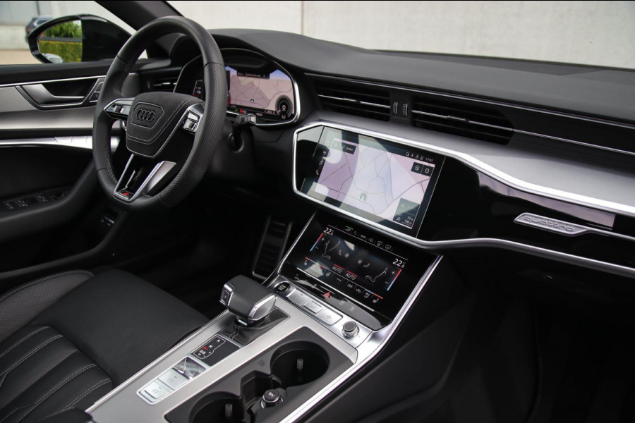 Audi A6 Avant 55 TFSI e Quattro Competition S line Edition 367pk Automaat|Panoramadak|Virtual Cockpit|Leder+Memory|HD Matrix|Black