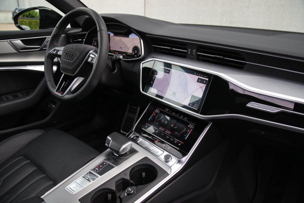 Audi A6 Avant 55 TFSI e Quattro Competition S line Edition 367pk Automaat|Panoramadak|Virtual Cockpit|Leder+Memory|HD Matrix|Black