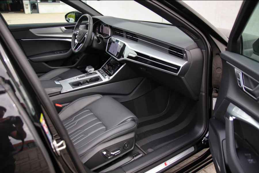 Audi A6 Avant 55 TFSI e Quattro Competition S line Edition 367pk Automaat|Panoramadak|Virtual Cockpit|Leder+Memory|HD Matrix|Black