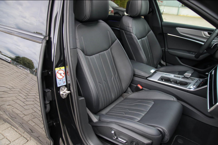 Audi A6 Avant 55 TFSI e Quattro Competition S line Edition 367pk Automaat|Panoramadak|Virtual Cockpit|Leder+Memory|HD Matrix|Black