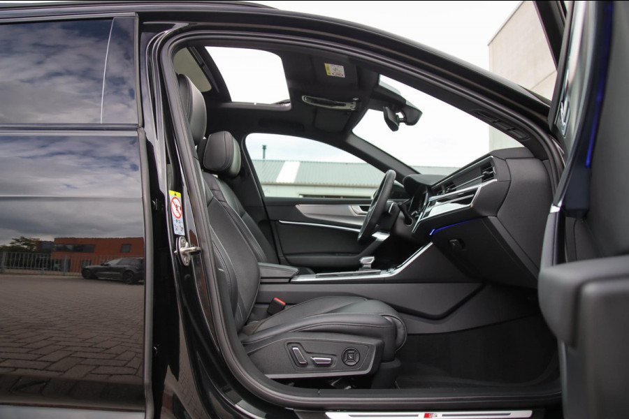 Audi A6 Avant 55 TFSI e Quattro Competition S line Edition 367pk Automaat|Panoramadak|Virtual Cockpit|Leder+Memory|HD Matrix|Black