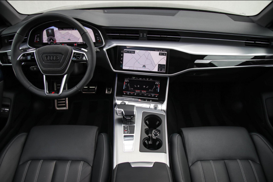 Audi A6 Avant 55 TFSI e Quattro Competition S line Edition 367pk Automaat|Panoramadak|Virtual Cockpit|Leder+Memory|HD Matrix|Black