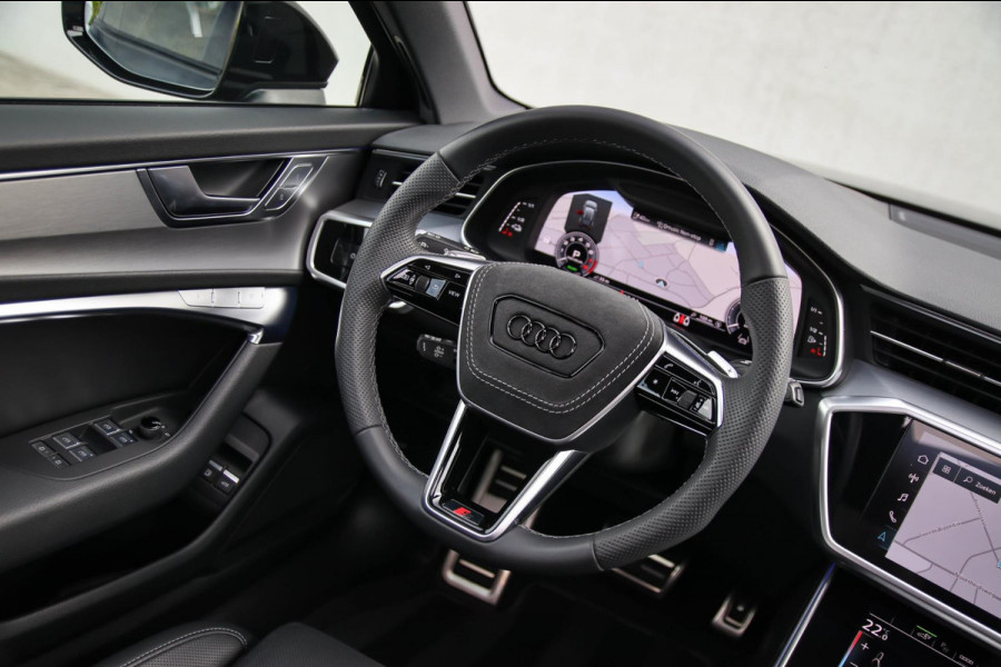Audi A6 Avant 55 TFSI e Quattro Competition S line Edition 367pk Automaat|Panoramadak|Virtual Cockpit|Leder+Memory|HD Matrix|Black