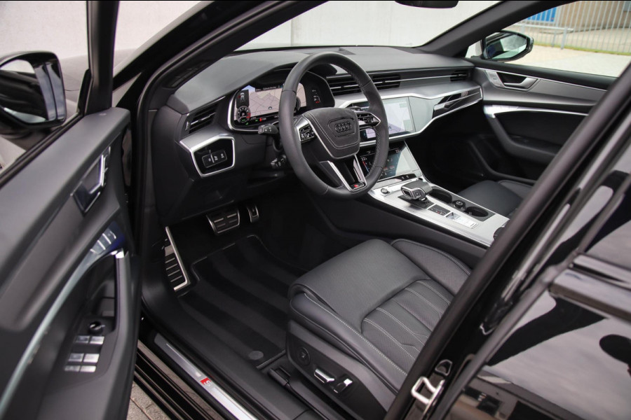 Audi A6 Avant 55 TFSI e Quattro Competition S line Edition 367pk Automaat|Panoramadak|Virtual Cockpit|Leder+Memory|HD Matrix|Black