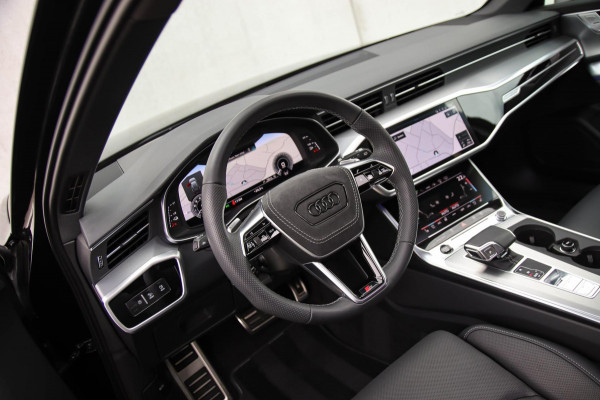 Audi A6 Avant 55 TFSI e Quattro Competition S line Edition 367pk Automaat|Panoramadak|Virtual Cockpit|Leder+Memory|HD Matrix|Black