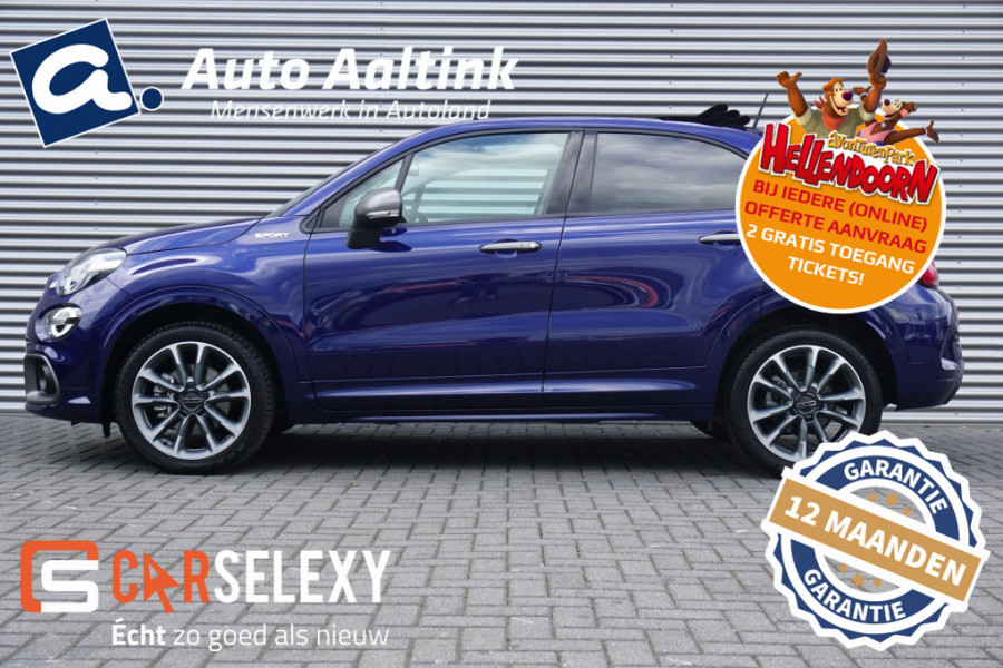 Fiat 500X 130PK Hybr. Sport Cabrio AUTOMAAT ADAPTIVE | LEDER | FULL-LED!! VERKOCHT