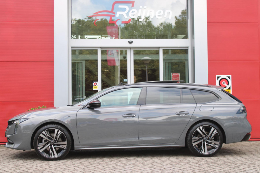 Peugeot 508 SW 1.6 HYbrid 225PK GT ** NIEUW MODEL** | NAVIGATIE |PANORAMISCH SCHUIFDAK|KOPLAMPEN MATRIX LED | NIGHTVISION | WEGKLAPBARE TREKHAAK |BEKLEDING LEDER/ALCATARA MISTRAL |COMFORTSTOELEN MET VERSTELBARE NEUS EN ELEKTRISCHVERSTELBARE HELLINGSHOEK|STOELVERWARMING |DRAADLOOS APPLE CARPLAY/ANDROID AUTO | NIGHT VISION PACK | ADAPTIEF ONDERSTEL|7,4 KW LADEN| 19'' AUGUSTA LICHTMETALEN VELGEN | HIFI FOCAL| ADAPTIEVE CRUISECONTROL | HANDSFREE ELEKTRISCH BEDIENBARE ACHTERKLEP|ALARMSYSTEEM AF FABRIEK|DONKER GETINTE ACHTERRUITEN |