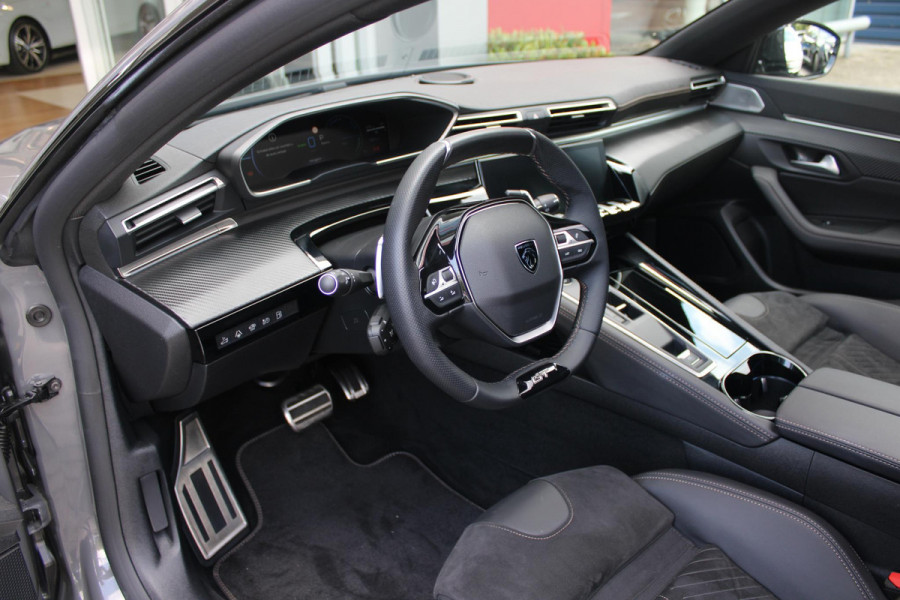 Peugeot 508 SW 1.6 HYbrid 225PK GT ** NIEUW MODEL** | NAVIGATIE |PANORAMISCH SCHUIFDAK|KOPLAMPEN MATRIX LED | NIGHTVISION | WEGKLAPBARE TREKHAAK |BEKLEDING LEDER/ALCATARA MISTRAL |COMFORTSTOELEN MET VERSTELBARE NEUS EN ELEKTRISCHVERSTELBARE HELLINGSHOEK|STOELVERWARMING |DRAADLOOS APPLE CARPLAY/ANDROID AUTO | NIGHT VISION PACK | ADAPTIEF ONDERSTEL|7,4 KW LADEN| 19'' AUGUSTA LICHTMETALEN VELGEN | HIFI FOCAL| ADAPTIEVE CRUISECONTROL | HANDSFREE ELEKTRISCH BEDIENBARE ACHTERKLEP|ALARMSYSTEEM AF FABRIEK|DONKER GETINTE ACHTERRUITEN |