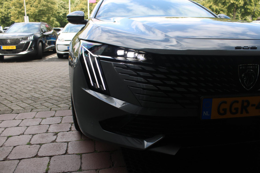 Peugeot 508 SW 1.6 HYbrid 225PK GT ** NIEUW MODEL** | NAVIGATIE |PANORAMISCH SCHUIFDAK|KOPLAMPEN MATRIX LED | NIGHTVISION | WEGKLAPBARE TREKHAAK |BEKLEDING LEDER/ALCATARA MISTRAL |COMFORTSTOELEN MET VERSTELBARE NEUS EN ELEKTRISCHVERSTELBARE HELLINGSHOEK|STOELVERWARMING |DRAADLOOS APPLE CARPLAY/ANDROID AUTO | NIGHT VISION PACK | ADAPTIEF ONDERSTEL|7,4 KW LADEN| 19'' AUGUSTA LICHTMETALEN VELGEN | HIFI FOCAL| ADAPTIEVE CRUISECONTROL | HANDSFREE ELEKTRISCH BEDIENBARE ACHTERKLEP|ALARMSYSTEEM AF FABRIEK|DONKER GETINTE ACHTERRUITEN |