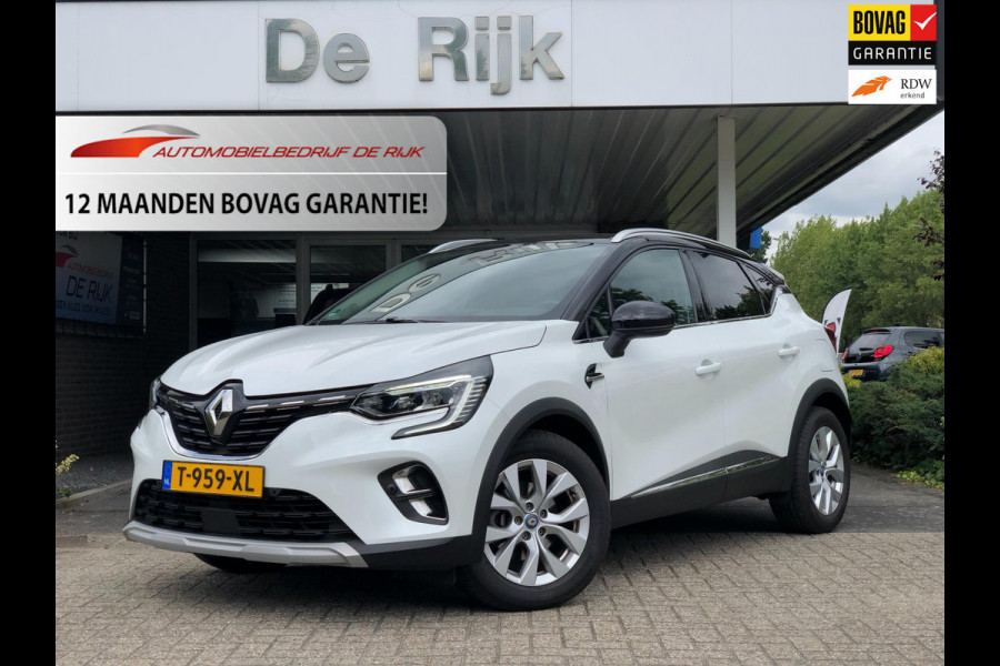 Renault Captur 1.6 E-Tech Plug-in Hybrid 160 Intens | Navi, Camera, Stoel+Stuurverw., Cruise, Half leder, Climate, Virt. Cockp. |