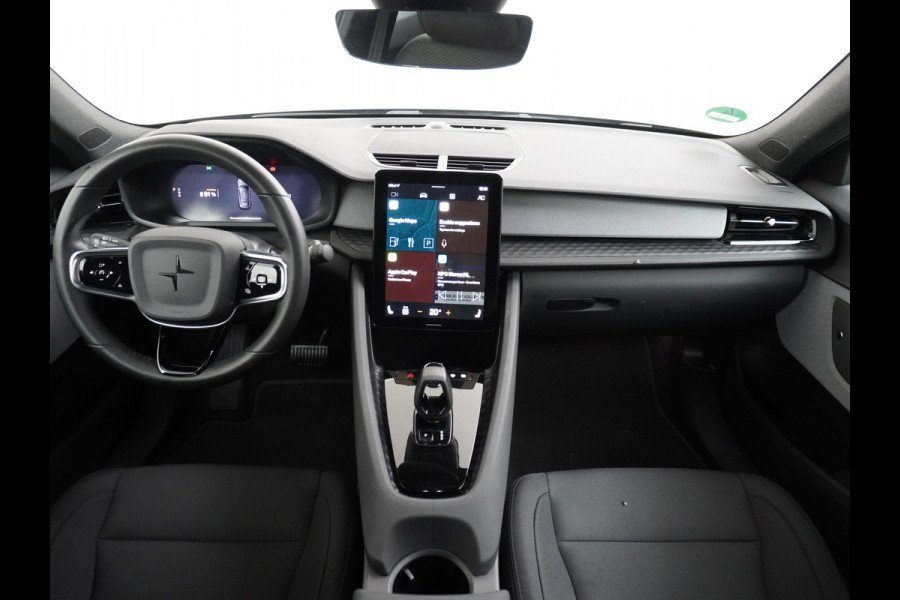 Polestar 2 Long Range 78kWh Carplay Android Auto Cruise Control Keyless Navi Ecc 360°Camera 19"LM Led-Pixel PDC Elektr.Klep Google Maps Blindspot Monitoring Stoelverwarming Regen-Lichtsensor Virtual-Cockpit Hill-Assist Lane Assist Origineel Nederlandse Auto Tot 150kw snel laden 1.500KG Trekvermogen €54.400 nieuwprijs