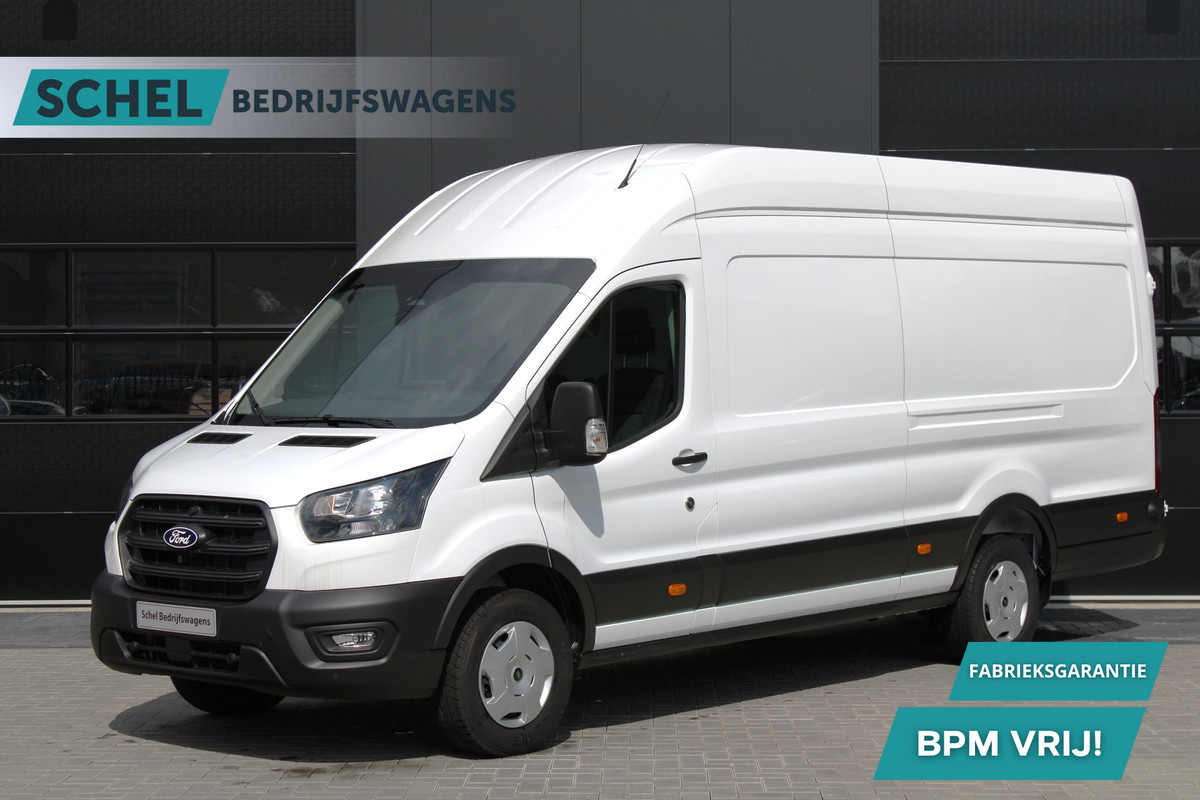 Ford Transit 350 2.0 TDCI L4H3 Trend 165pk RWD - Carplay - Android - Cruise - Camera - 270gr deuren - Rijklaar Ford Transit 350 2.0 TDCI L4H3 Trend 165pk RWD - Carplay - Android - Cruise - Camera - 270gr deuren - Rijklaar