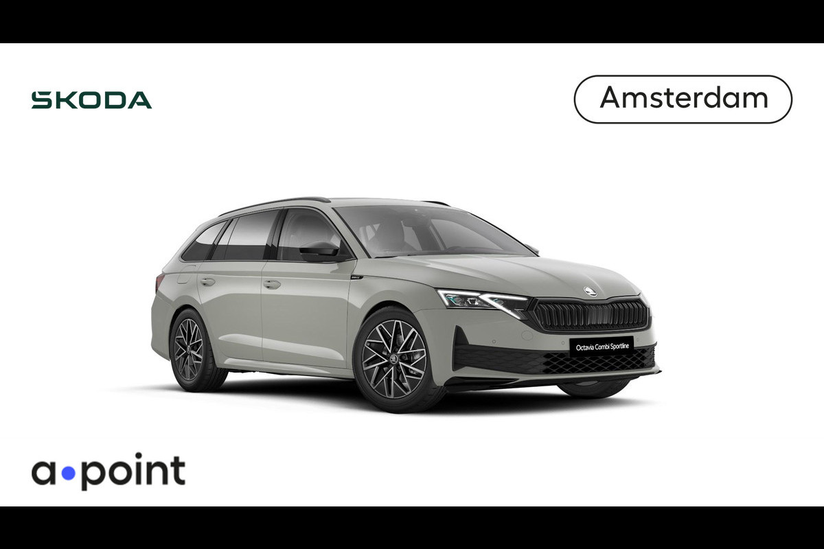 Škoda Octavia Combi FL Sportline Tour m-HEV 1.5 TSI 150 pk 7 versn. DSG | Panoramadak | Trekhaak wegklapbaar Škoda Octavia Combi FL Sportline Tour m-HEV 1.5 TSI 150 pk 7 versn. DSG | Panoramadak | Trekhaak wegklapbaar