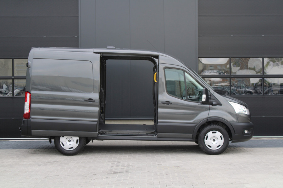 Ford Transit 350 2.0 TDCI L2H2 Trend 165pk - Facelift - 2x Schuifdeur - Adaptive Cruise - Navigatie - Blind Spot - 360 Camera - Stoel - Stuur